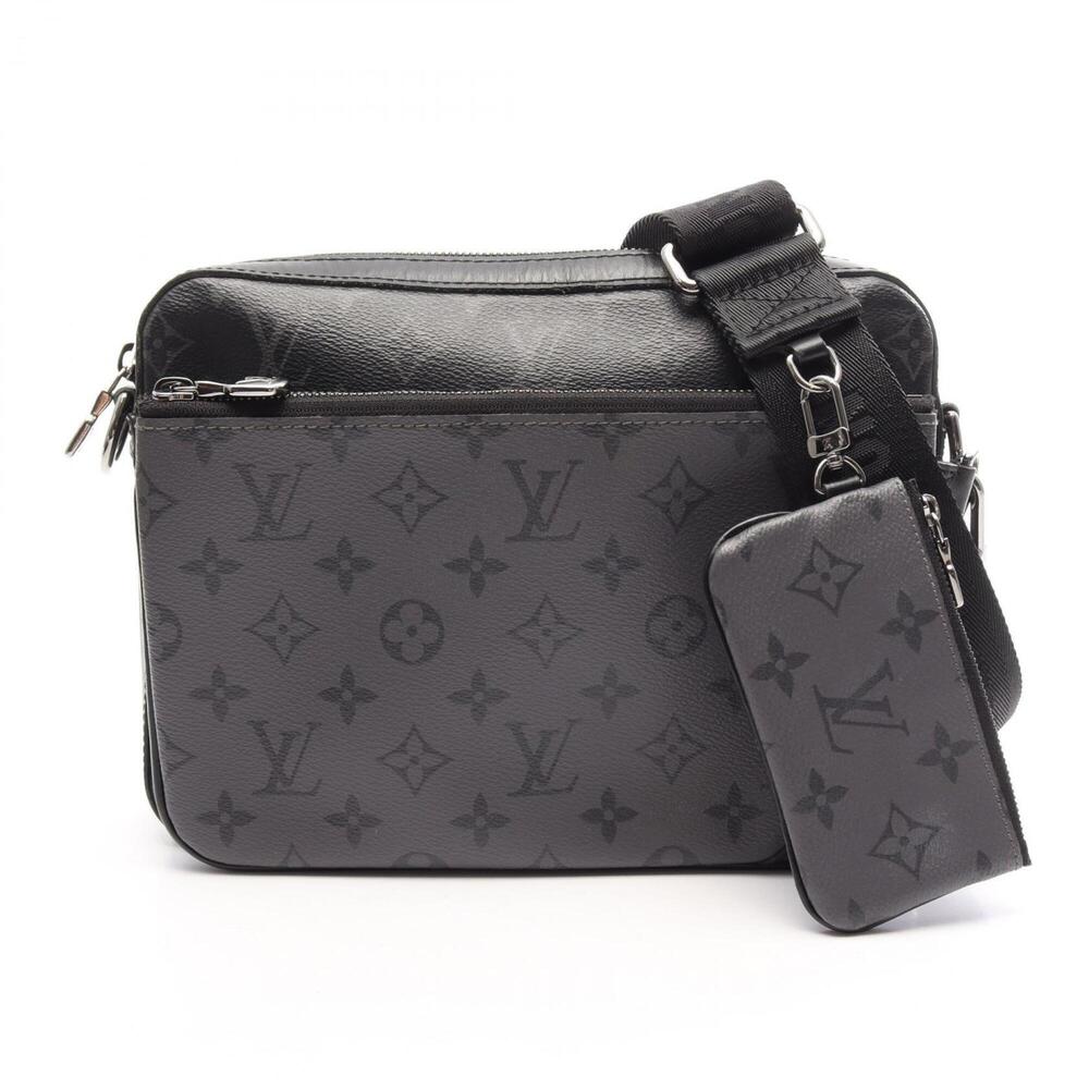 Louis Vuitton Trio Messenger Shoulder Bag/Handbag, Coated Canvas and Leather,...